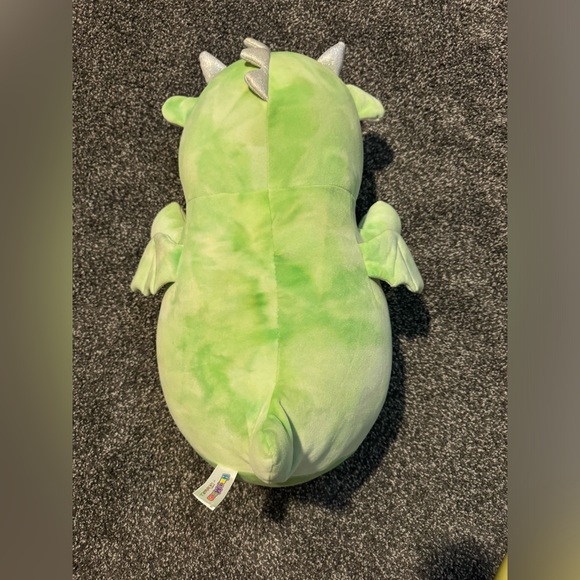 SQUISHMALLOWS HUGMEES 18” THAYER THE DRAGON EUC - Picture 4 of 5